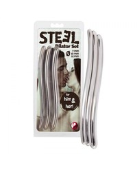 Steel: 3er Set Metall-Dilatoren