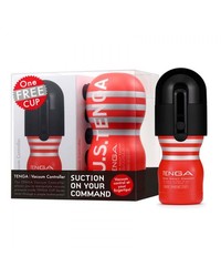 Tenga Ultra Deep Throat Cup und Vacuum Controller: Masturbatoren-Set