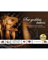 38er Tattoo Set - Sex Goddes