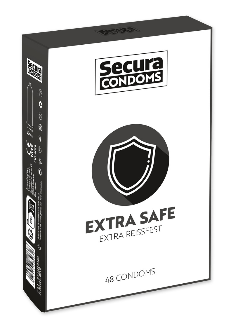 Secura Extra Safe - Extra reißfest (48 Kondome) - vergleichen und g&uuml;nstig kaufen