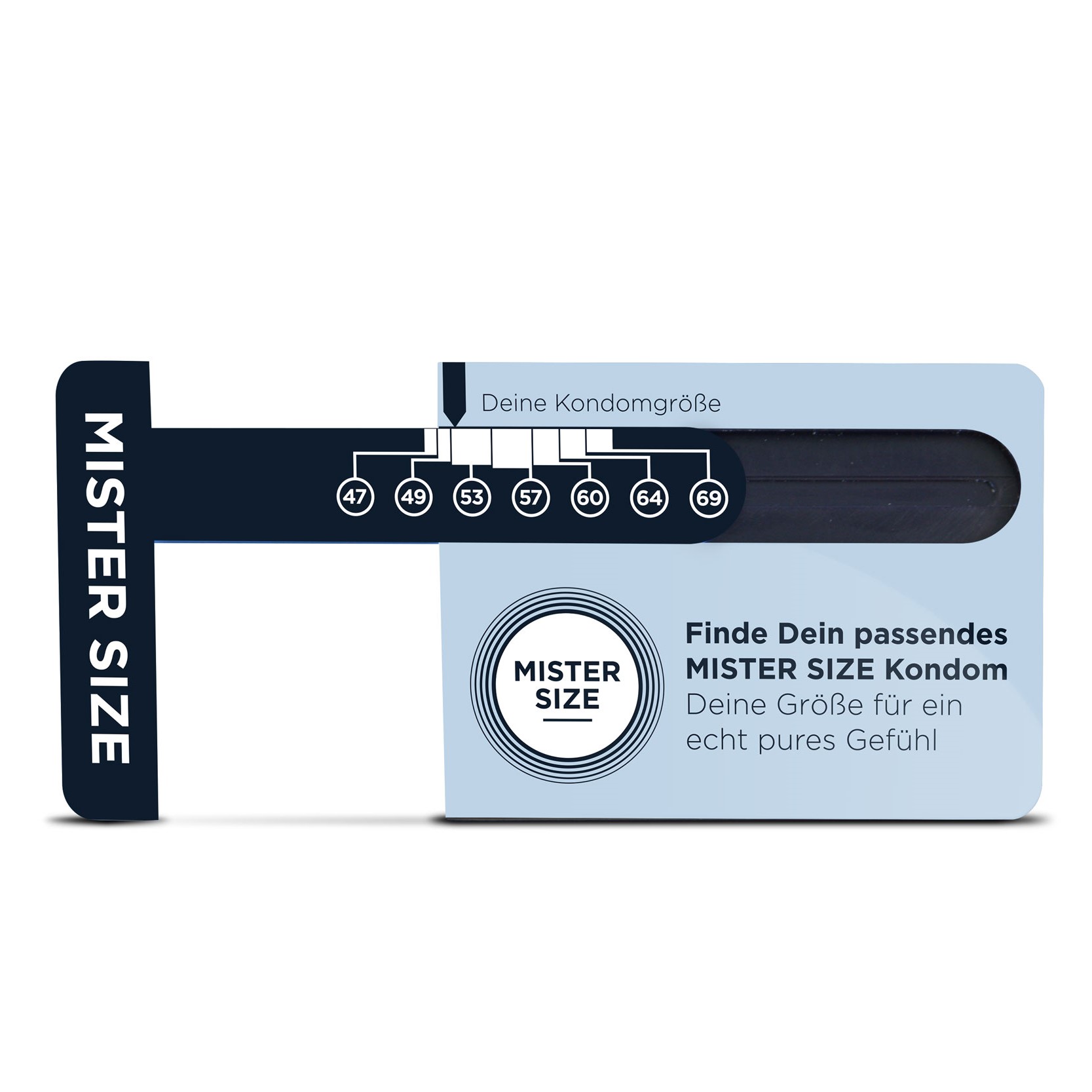 MISTER SIZE Condom Sizer (deutsch) - vergleichen und g&uuml;nstig kaufen