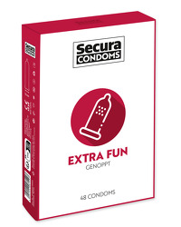 Secura Extra Fun - genoppt (48 Kondome) - vergleichen und g&uuml;nstig kaufen