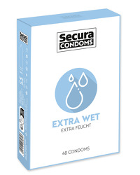 Secura Extra Wet - Extra feucht (48 Kondome) - vergleichen und g&uuml;nstig kaufen