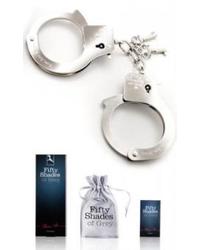 Fifty Shades of Grey: You. Are. Mine. Handschellen, silber