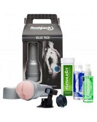 Fleshjack Masturbator Starter-Set Anal