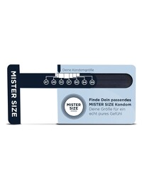 MISTER SIZE Condom Sizer (deutsch) - vergleichen und g&uuml;nstig kaufen