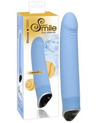 Smile Penis-Vibrator »Happy« mit 7 Vibro-Stufen - Blau