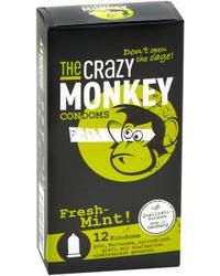 Crazy Monkey Condoms Fresh Mint (12er Packung) - vergleichen und günstig kaufen