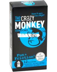 Crazy Monkey Condoms Fun + Friction (12er Packung) - vergleichen und g&uuml;nstig kaufen