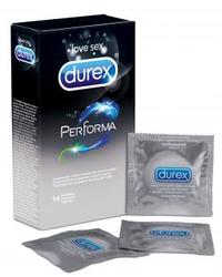 Kondome „DUREX Performa”, feucht