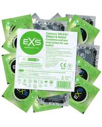 EXS Ribbed & Dotted Comfy Fit (100 Kondome) - vergleichen und g&uuml;nstig kaufen