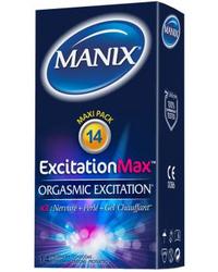 Kondome „Manix Excitation Max??, 14 Stück