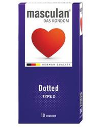 Masculan Dotted Type 2 (10 Kondome) - vergleichen und günstig kaufen