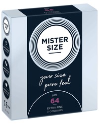 MISTER SIZE 64 - XXL (3 Kondome) - vergleichen und g&uuml;nstig kaufen