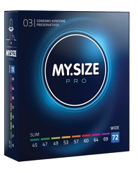 MY.SIZE PRO 72 (3 Kondome) - vergleichen und günstig kaufen
