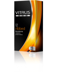 Vitalis Ribbed 12 Kondome