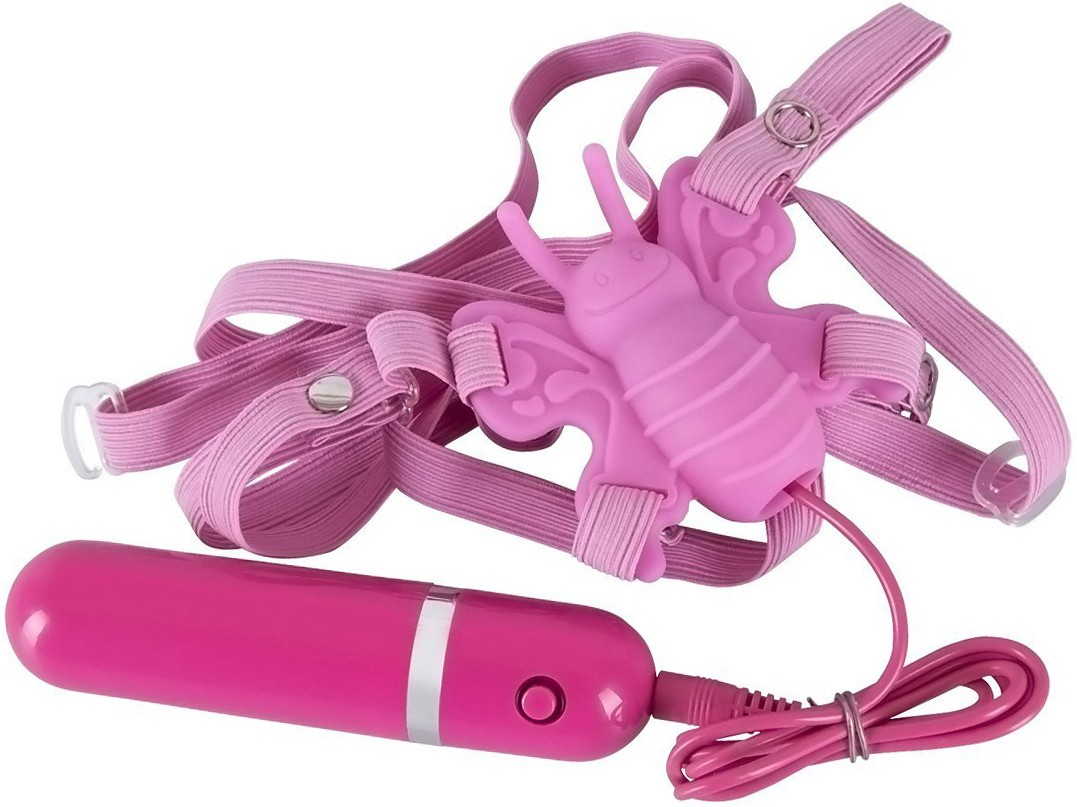 Butterfly: Strap-On, pink - vergleichen und g&uuml;nstig kaufen