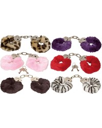 Furry Love Cuffs Plüsch-Handschellen-pink