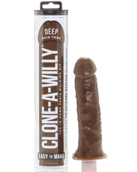 Clone-A-Willy 'Clone-A-Willy Kit - Deep Skin', 6 Teile