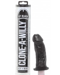Clone-A-Willy 'Clone-A-Willy Kit - Jet Black', 6 Teile