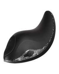 Soft Touch: Aufliegevibrator, schwarz