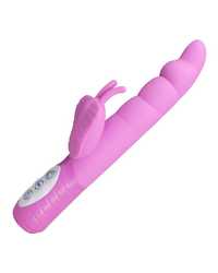 Rabbitvibrator PlayCandi Wiggle Butterfly Pink  - vergleichen und günstig kaufen
