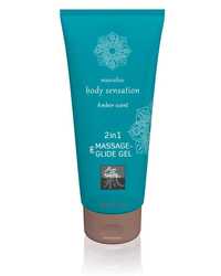 Massage & Glide Gel 2in1 Amber Scent 200 ml  - vergleichen und g&uuml;nstig kaufen