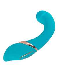 Jülie: Aufliege-/G-Punkt-Vibrator, türkis