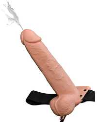 Strap-on Dildo Hollow Squirting Fetish Fantasy 9 Natur  - vergleichen und günstig kaufen