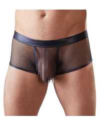 Fishnet-Pant, schwarz