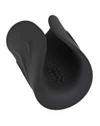 Masturbator mit Heizfunktion und 7 Vibrationsmodi Rebel Schwarz  - vergleichen und günstig kaufen