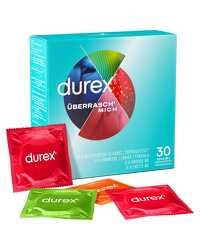 Durex Kondom Ãberrasch Mich Mix (4 verschiedene Sorten) 30 StÃ¼ck  - vergleichen und g&uuml;nstig kaufen