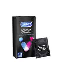 Durex 10 gerippt-genoppte Mutual Climax Kondome 56 mm  - vergleichen und günstig kaufen
